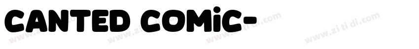 Canted Comic字体转换